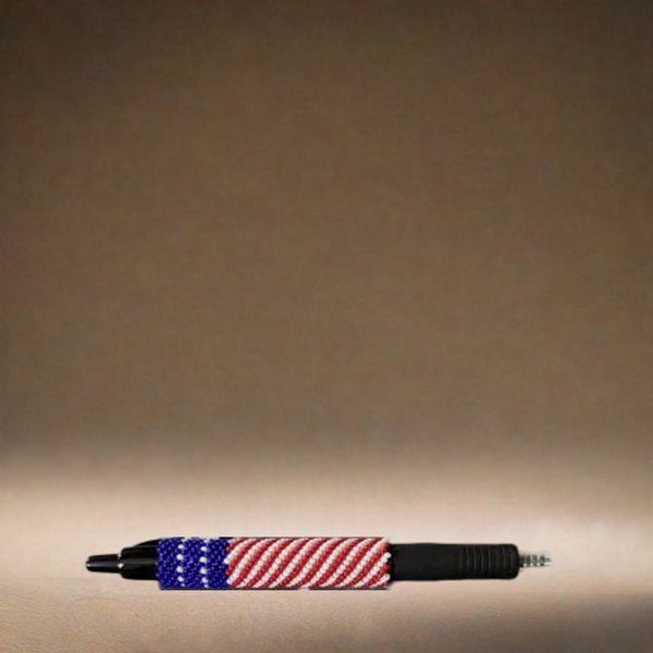 Beaded Flag G2 Gel Pen